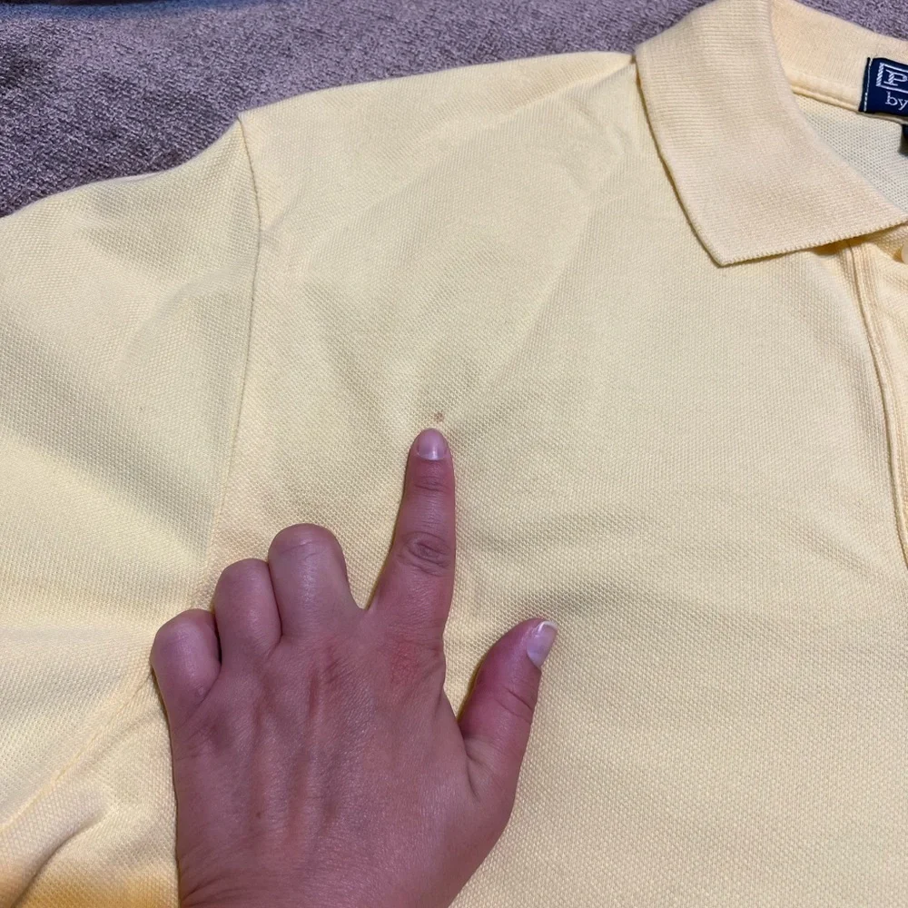 Polo by Ralph Lauren Yellow Collared Shirt- Size Medium